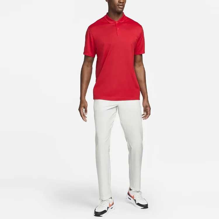 Nike Polo Shirts Men University Red-2