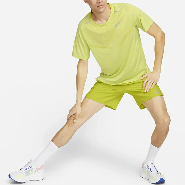 Nike Sports Shorts Men Neon Yellow-1