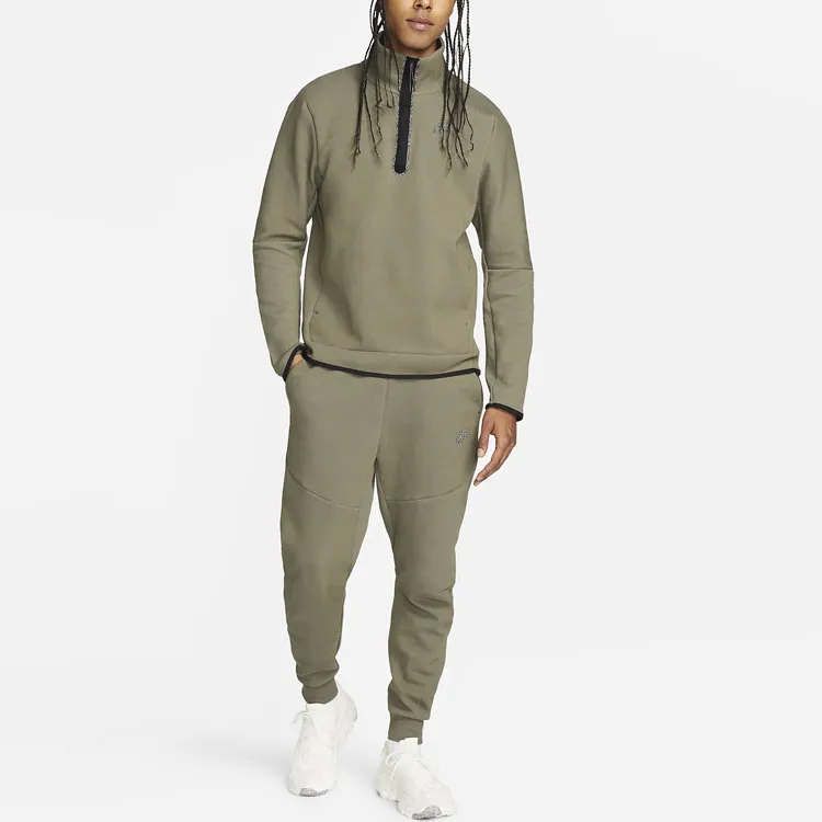 Nike Sweatshirts Men Olive-2