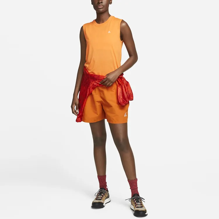Nike Tank Tops Women's Orange-2