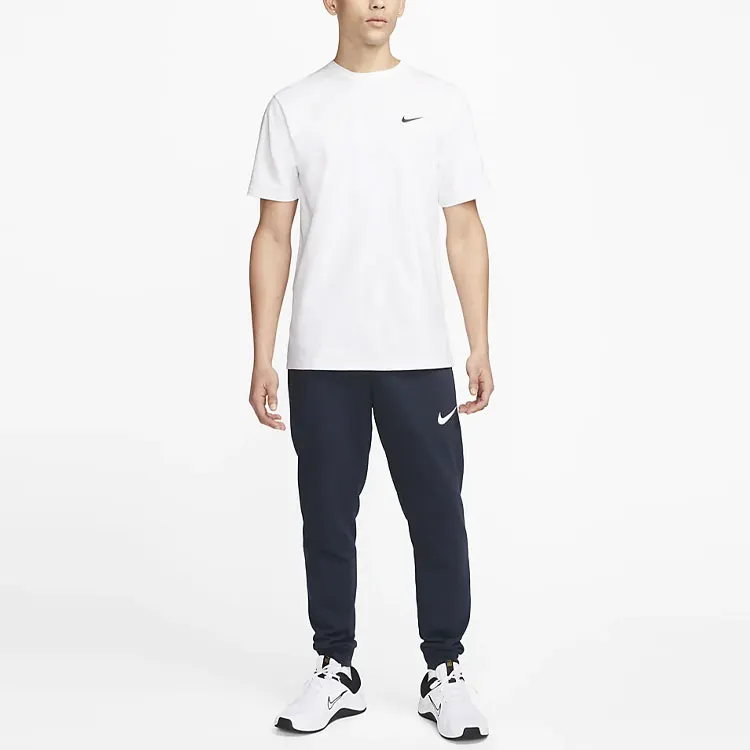 Nike Knitted Sweatpants Men Navy Blue-2