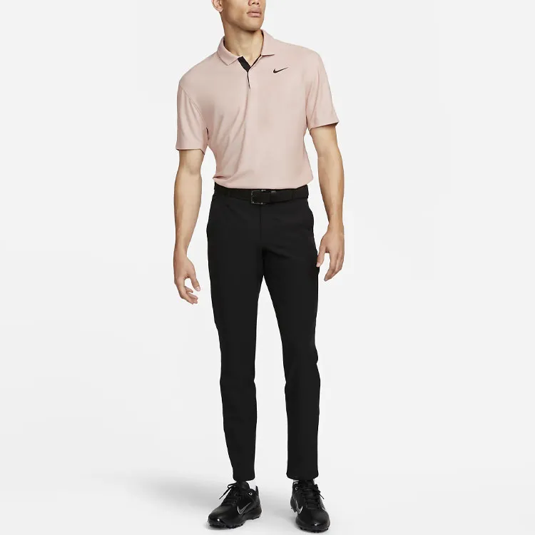 Nike Polo Shirts Men Oxford Pink-2