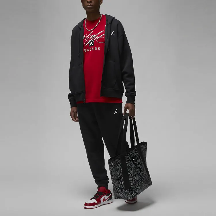 JORDAN Flight Essentials T Shirts Men Gym Red-2