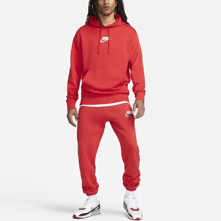 Nike Knitted Sweatpants Men University Red-2