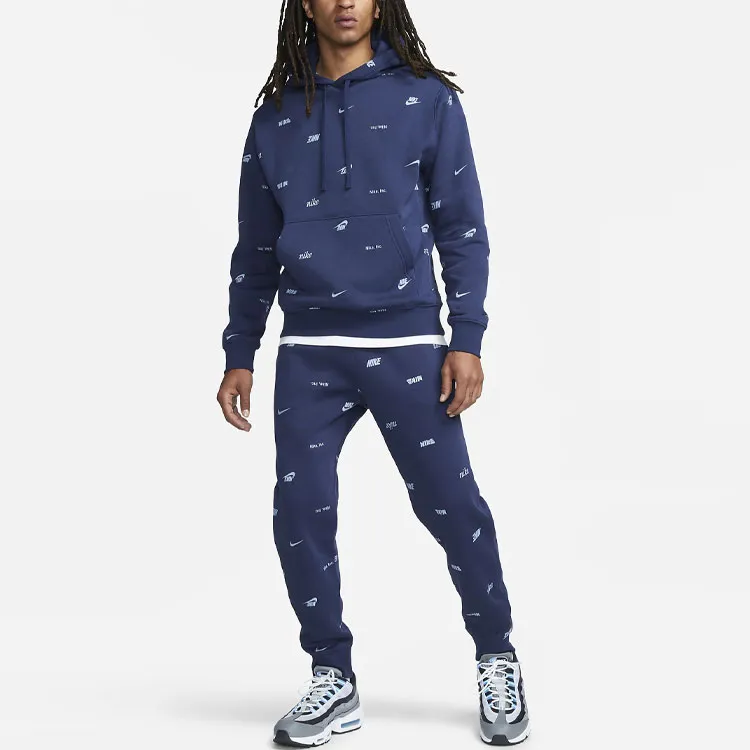 Nike Sweatshirts Men Marine Blue-2