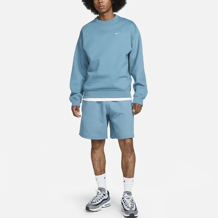 Nike Nikelab Solo Swoosh Fleece Crewneck Hoodie-2