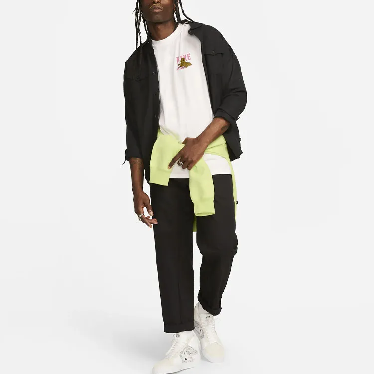 Nike T Shirts Men Ivory-2