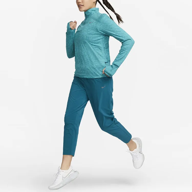Nike T Shirts Women's Earthy Blue-2