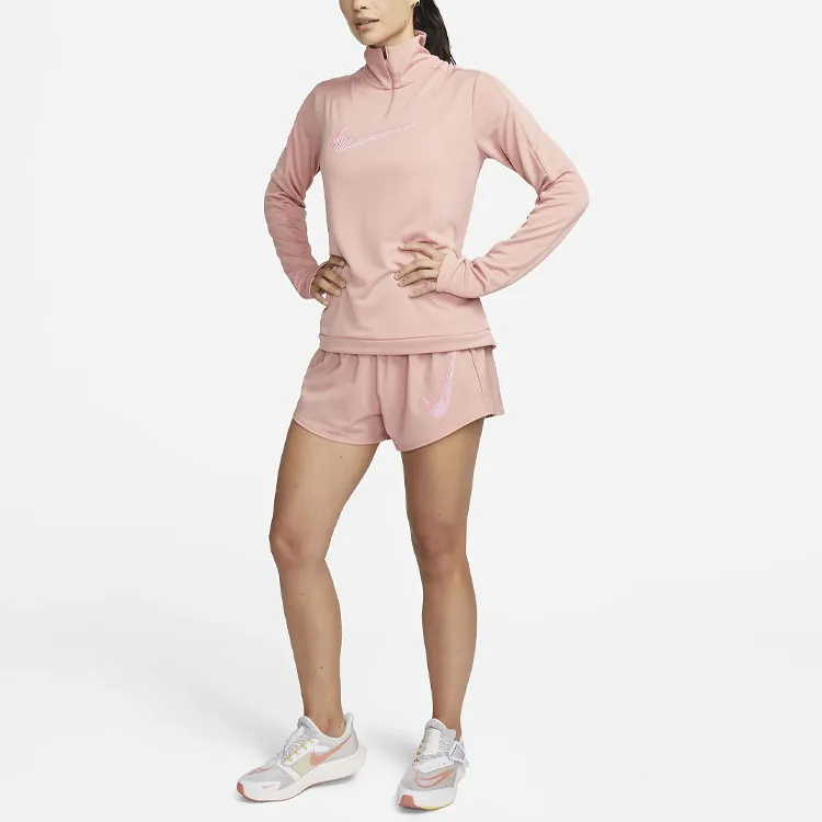 Nike T Shirts Women's Pink-2