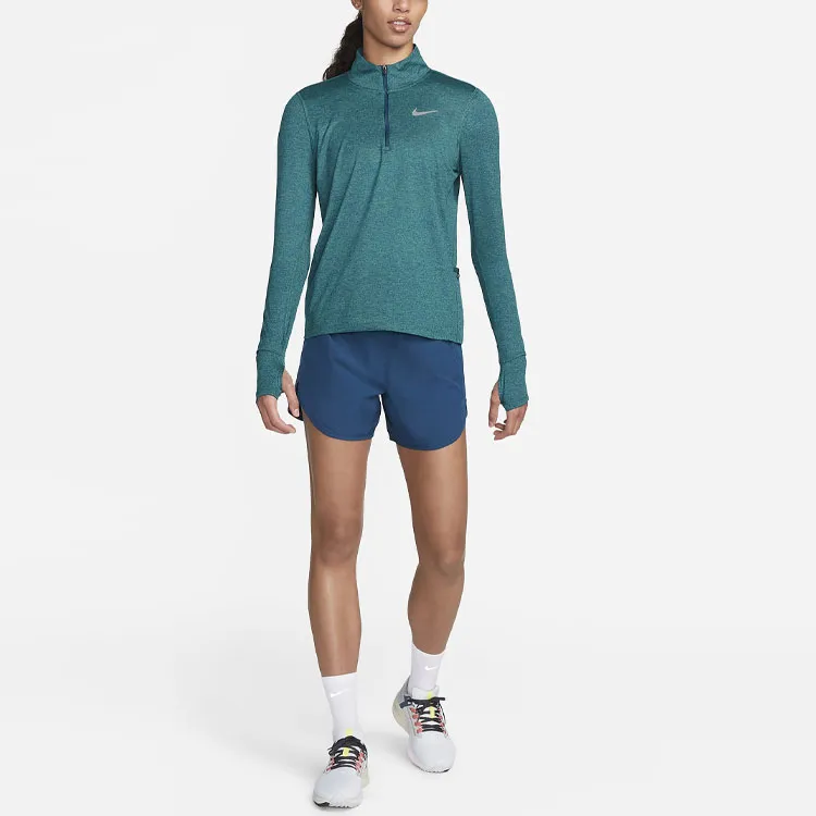 Nike T Shirts Women's Violet Blue-2