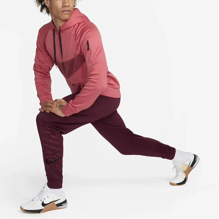 Nike Knitted Sweatpants Men Midnight Brown-2
