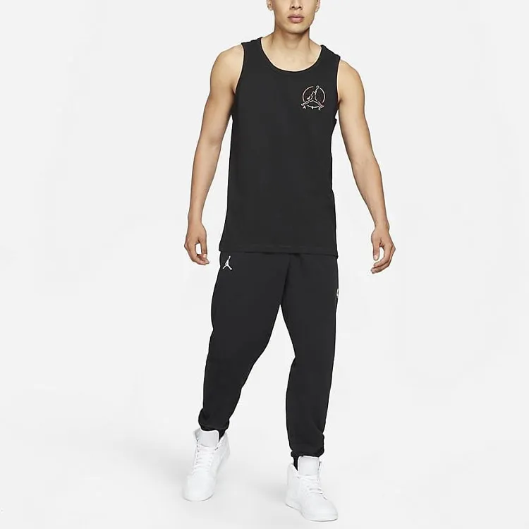 Jordan Jumpman Air Tank Tops Men Black-2