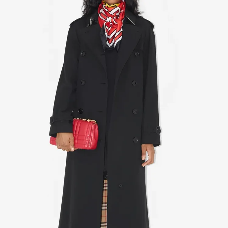 Burberry Silk Scarves Women's Red-2