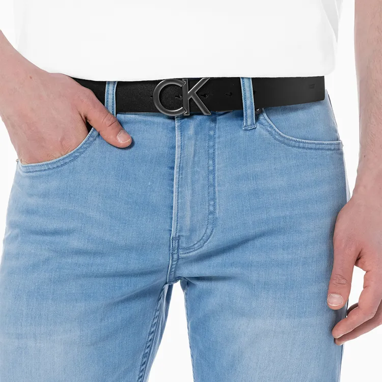CALVIN KLEIN Cow Leather Belts Men's 3.5cm-1