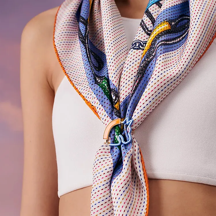 HERMES Cheval Jewelry Accessories Unisex Multicolor-2