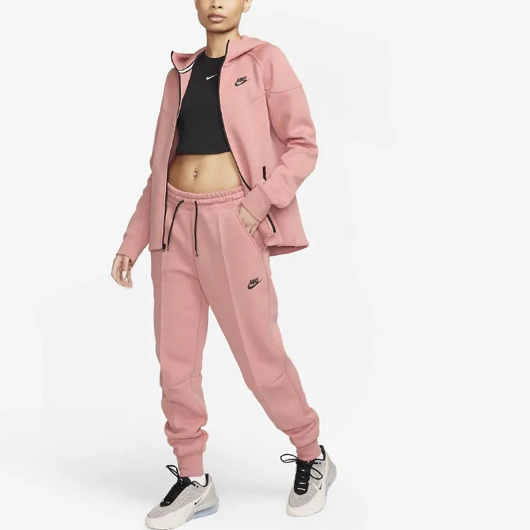 Nike Knitted Sweatpants Women's Peach-2