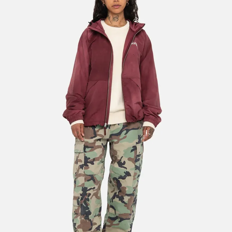 Stussy Beach Shell Fur Print Jacket-2