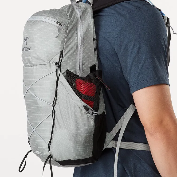Arcteryx Outdoor Bags Nylon 15L Pixel Gray Men's-3