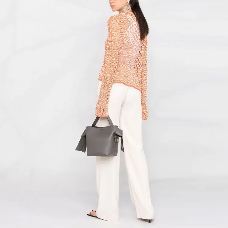 Acne Studios FW21 Fitted Sweater Women's Orange-2