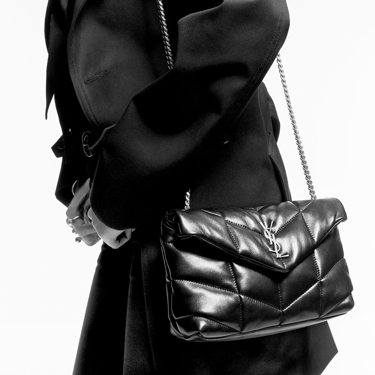ショルダーバッグ・ポシェット Saint Laurent FW25 YSL BAG S PUFFER (734153AACQO 1000) SAINT LAURENT | YSL SMALL PUFFER BAG