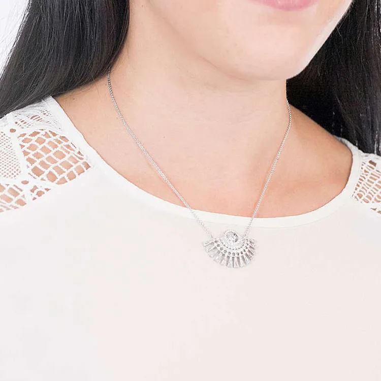 Swarovski Sparkling Dance Dial Up Necklace-4