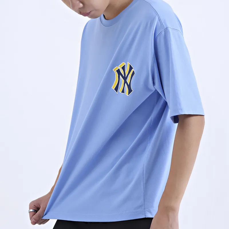 MLB New York Yankees T Shirts Unisex Blue-4