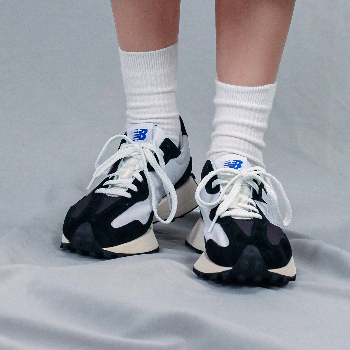 New Balance 327 'Lab Black White' Standard (D) US M 11 - POIZON