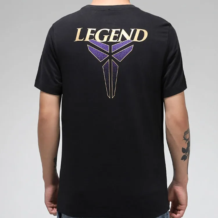 Nike T Shirts Men Black-3