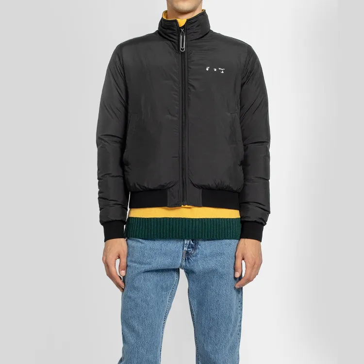 OFF WHITE FW20 Jackets Men Black Yellow-4