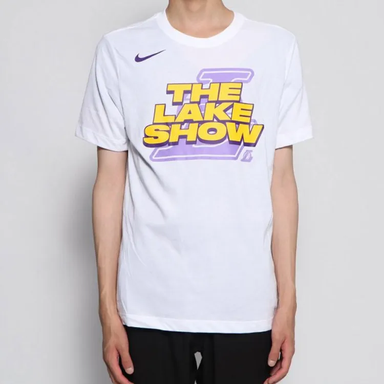 Nike T Shirts Men White-2