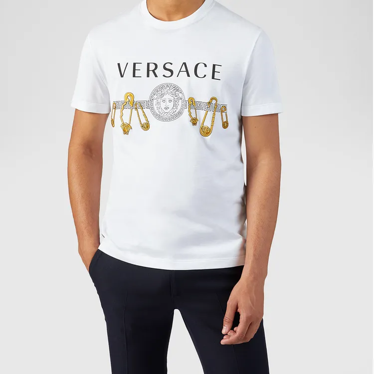 VERSACE VERSACE T Shirt Men's White-2