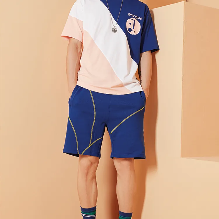 LiNing Sports Fashion Collection Sports Shorts Men Dark Blue-2