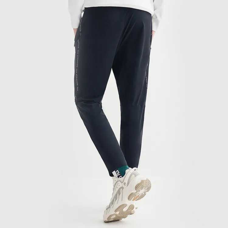 FILA Knitted Sweatpants Men Black-4