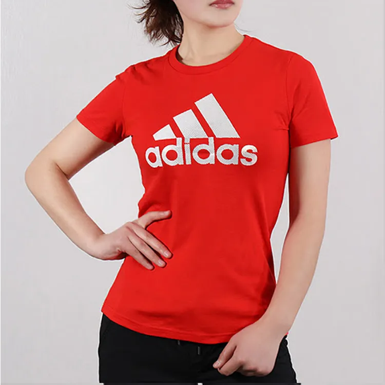 Adidas T Shirts Women's Red-2