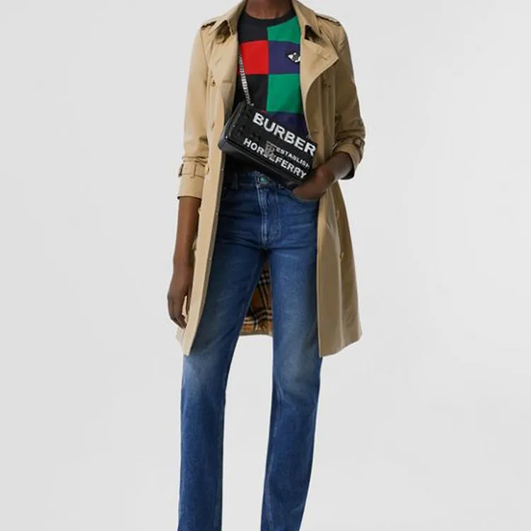 Burberry Trench Coat Women's Honey-2