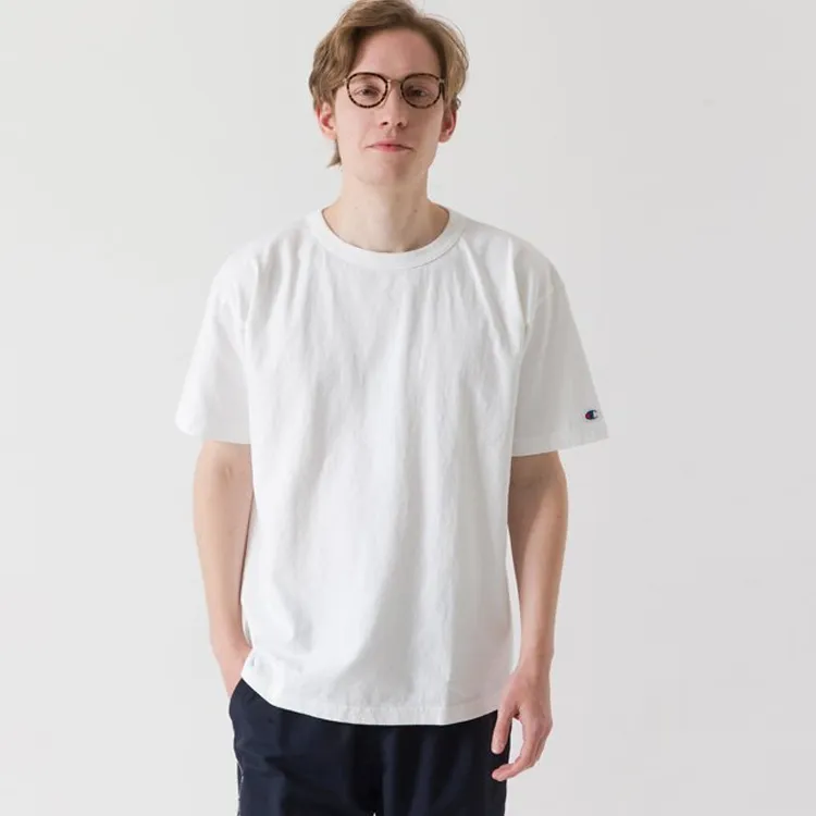 Champion T Shirt US Version Unisex White-4
