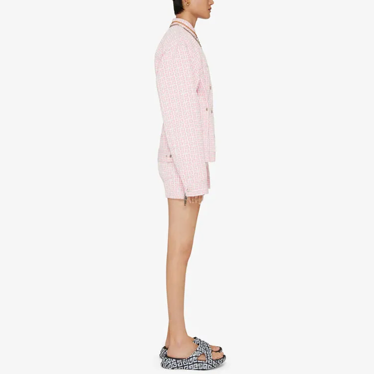 Givenchy Denim Short Skirts Women's Pink-2