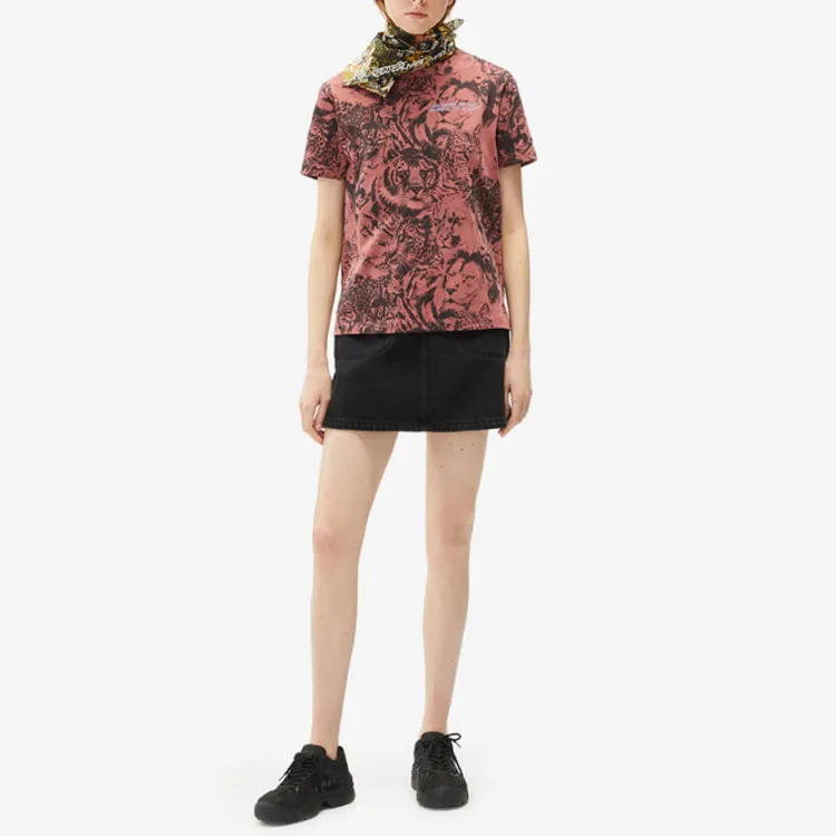 KENZO T-Shirts Women's Orange Red-1