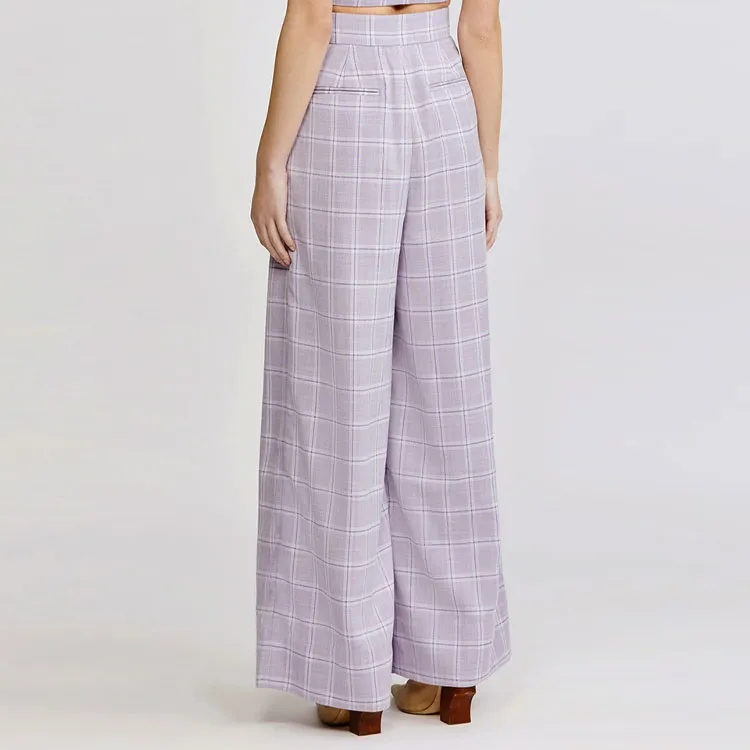 ACLER Casual Pants Women's Purple-2