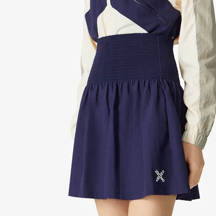 KENZO SS21 Casual Short Skirts Women's Dark Blue-3
