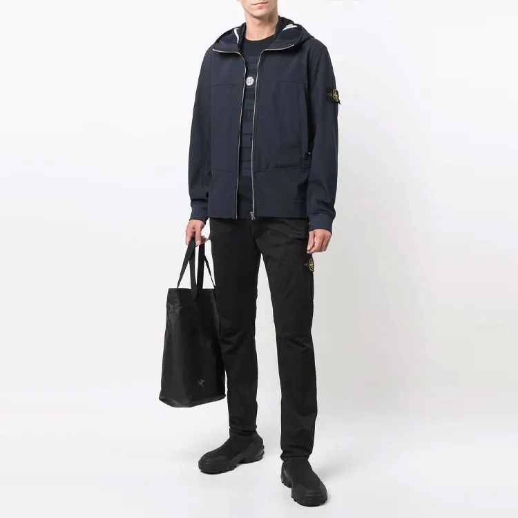STONE ISLAND Jackets Men Blue-1