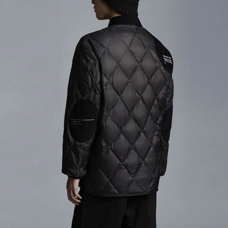 Fragment Design X MONCLER GENIUS MONCLER GENIUS X Fujiwara Hiroshi FRGMT Down Jackets Men Black-3