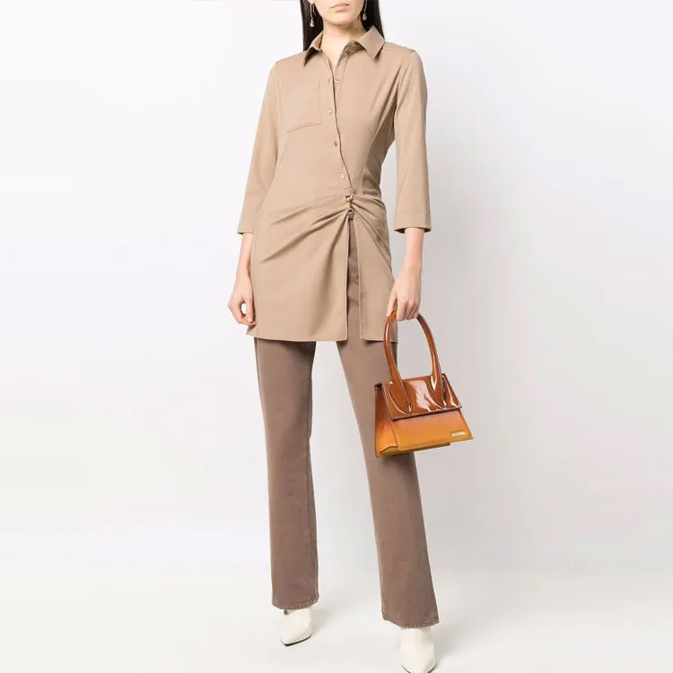 Jacquemus Jeans Women's Brown-1