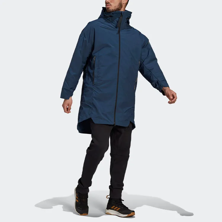 Adidas Puffer Jacket Men's Blue-5