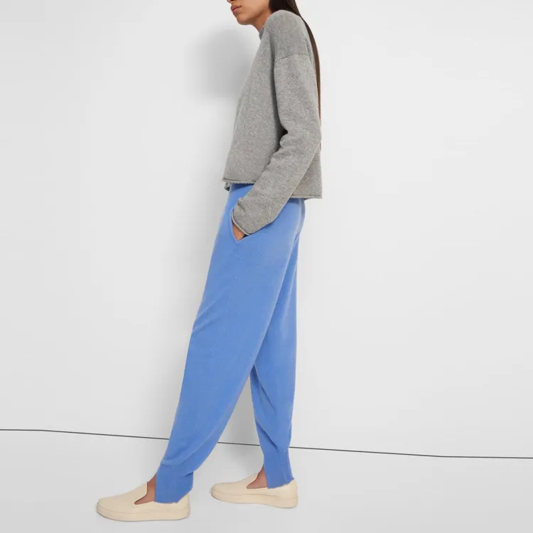 THEORY Sports Pants Women's Blue-3