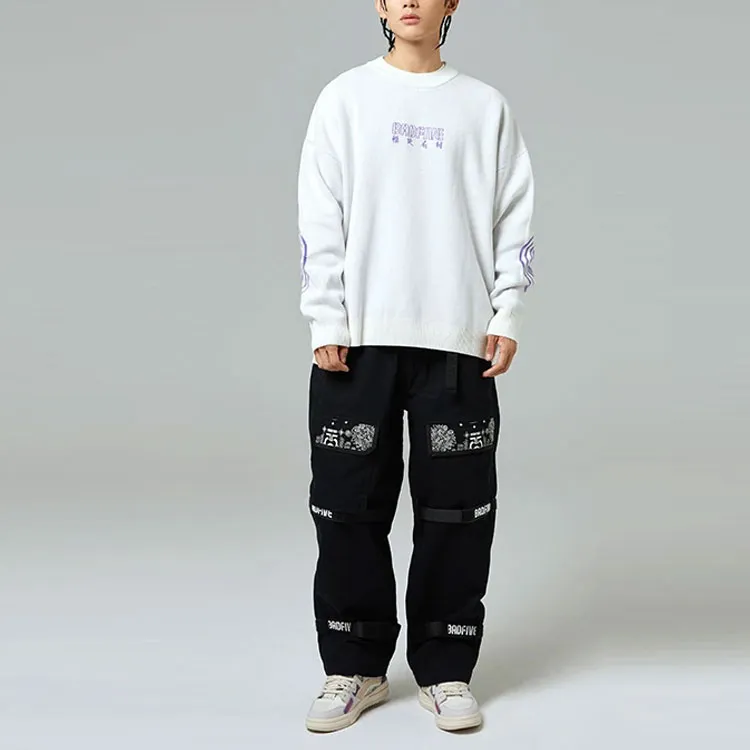 LINING Sweaters Men White-2