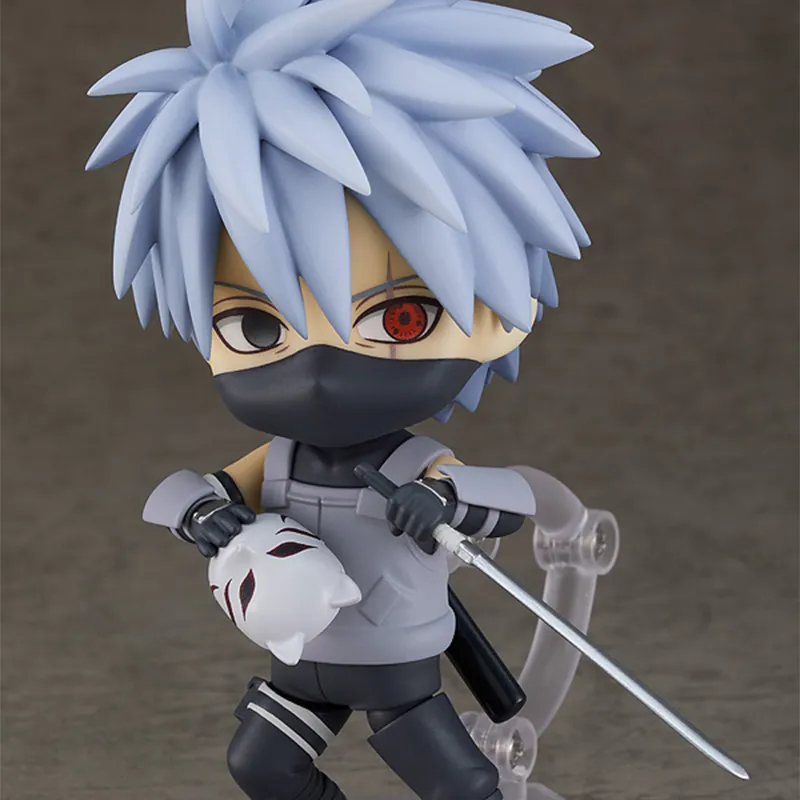 GSC Kakashi Hatake Naruto Shippuden Anbu Nendoroid 10cm Chibi Figures-3
