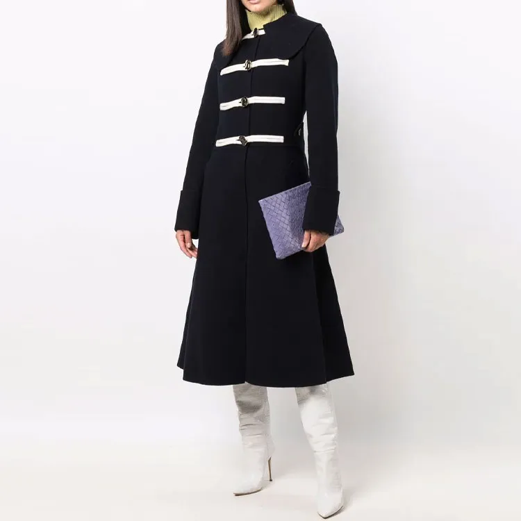 JW Anderson Coats Women's Navy Blue-1