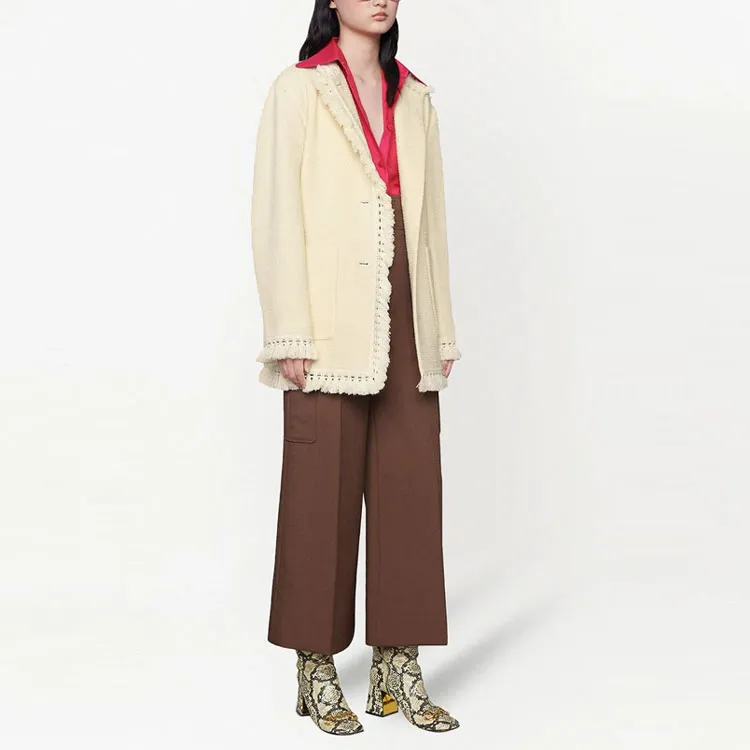 GUCCI Epilogue Series FW21 Jackets & Coats Women's Beige Yellow-3