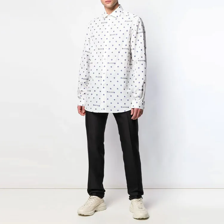GUCCI Logo Star Print Shirt-1